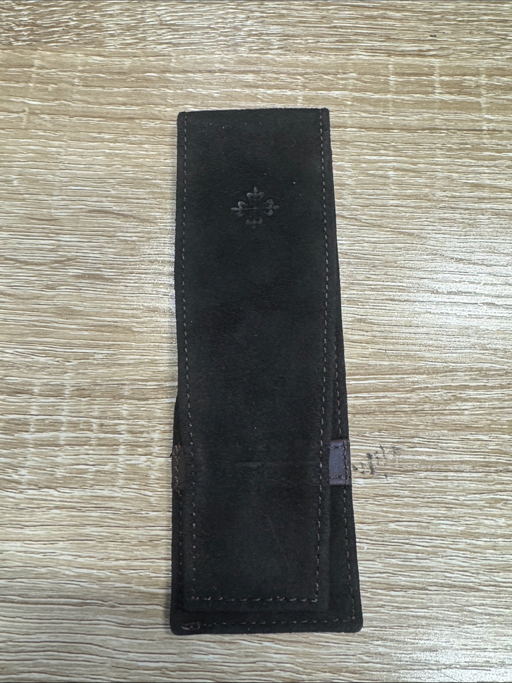 Patek Philippe Mens Strap Accessory Sleeve  Dark Brown